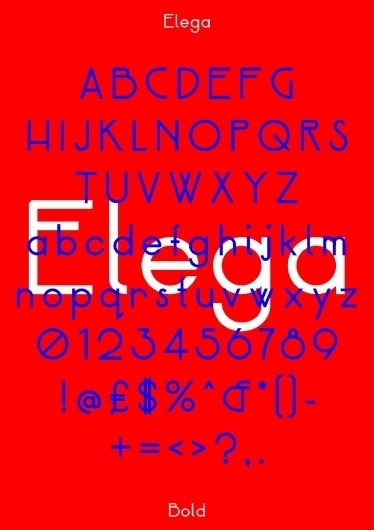 Neal Fletcher — Portfolio #specimen #design #graphic #elega #poster #type #typography