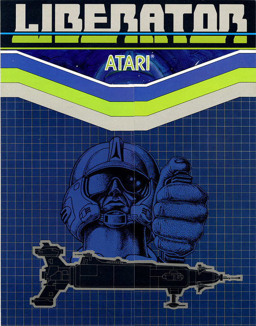 Liberator #cover #video #game #atari