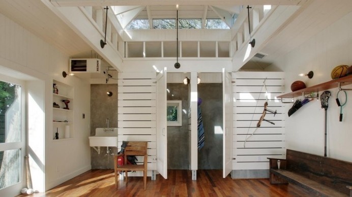 10 Favorite Converted Garages, Garages Turned Into Living and Work Space | Gardenista #interior #design #decor #deco #decoration