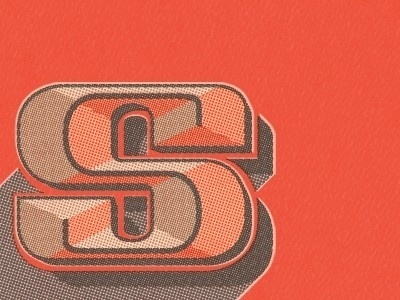 Typography / S, evan huwa #evan #huwa #typography