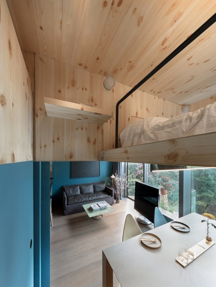The Mini Treehouse is an Example of How Small Residential Spaces Can be Used Efficiently 3