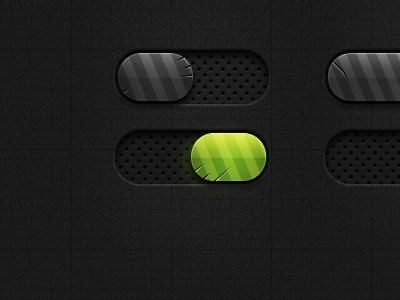 Dribbble - Next Level Gui - Switches by Julian Arnold #switch #ipad #cyrixdesig #ui #graphical #ready #gui