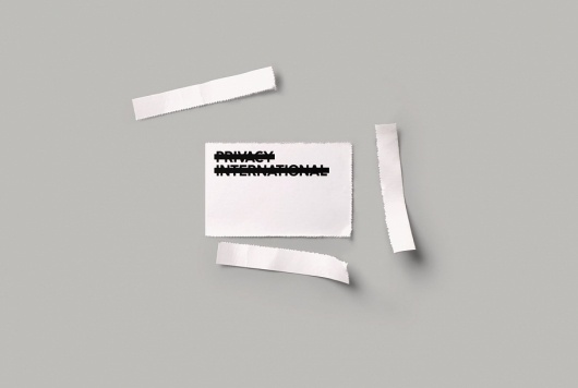 This is Real Art | Projects | Privacy International | Identity #business #card #design #graphic #privacy