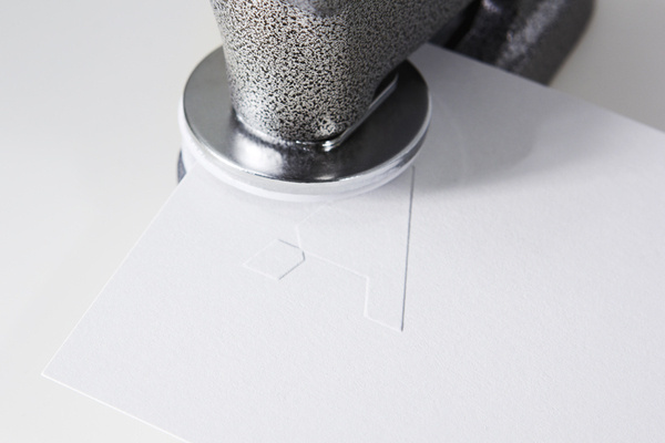 There is always another way. Blok Design. #emboss #pattern #branding #design #press #blok #logo #typography