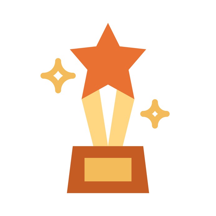 See more icon inspiration related to win, award, star, sports and competition, champion, prize, winner, trophy and cup on Flaticon.
