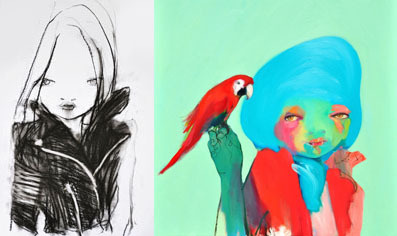 Abbey McCulloch :: A New Normal #painting #illustration #design #art