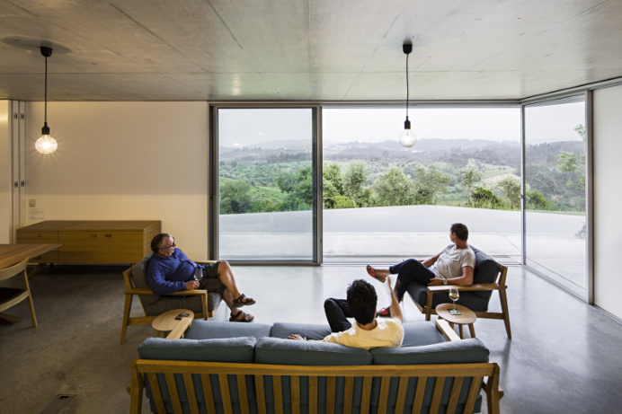 Gateira concrete house #interiordesign