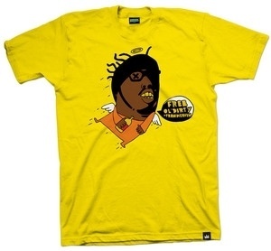 SHARKS & HAMMERS STORE — FREE OL DIRTY (FROM HEAVEN) #graphic #shirt #illustration #tang #music #wu