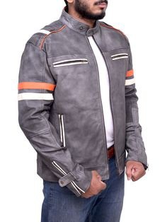 Make Your Ride on Café Racer Bike Perfect by Retro Jacket, Designed for Biker Vintage Café Race. #MenJackets #BikerJacket #RetroJacket #CafeRacer #CafeRacerBikes #CafeRacerJackets #RidingJacket #RiderJackets #JacketsonSale #Fashion