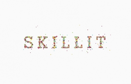 Butter #logotype #color #skillit #candy #dots #logo #rainbow