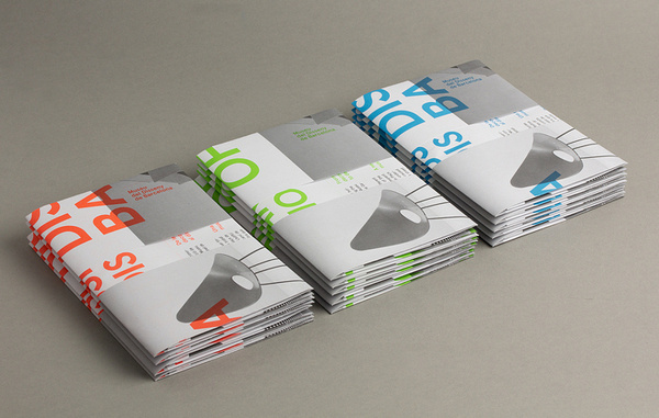 DHUB Leaflet (Print, Identity) by Lo Siento Studio, Barcelona #print #folded #poster #typography