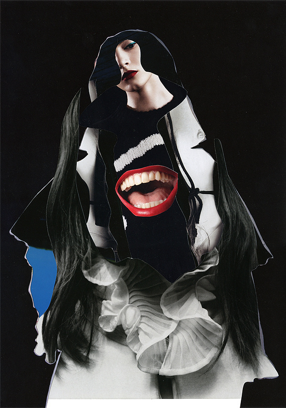Forms on Behance #collage