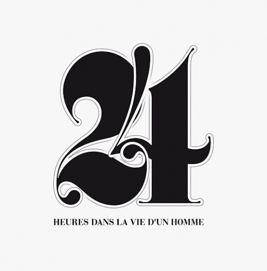 Ill Studio - GQ Magazine #lettering #title #france #numbers #illstudio #magazine #typography