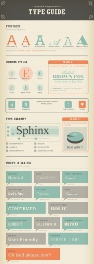 Infographic design idea #333: Infographic Of The Day: Why Should You Care About Typography? | Co. Design #type #quickcomprehens...