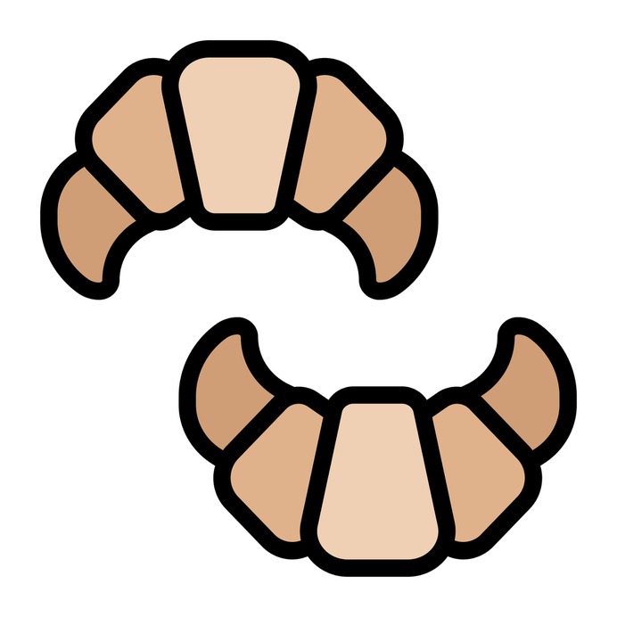 See more icon inspiration related to bread, french, croissant, food, food and restaurant, baked, breads, bakery and croissants on Flaticon.
