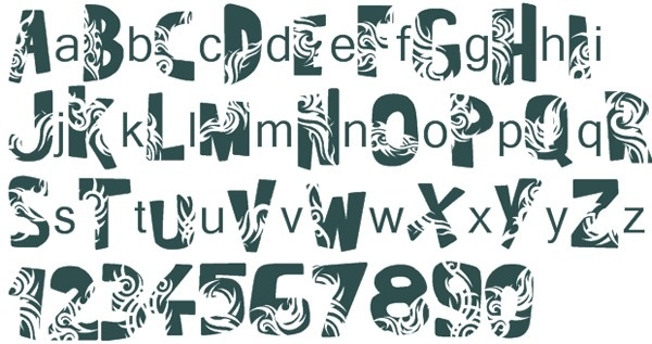 30 Cutting Edge Tattoo Fonts #fonts #tattoo