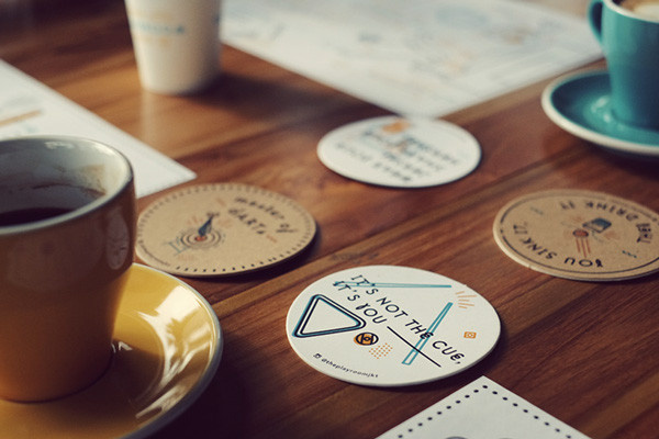 THE PLAYROOM on Behance #branding #icon #infographics #cafe #illustration #bar