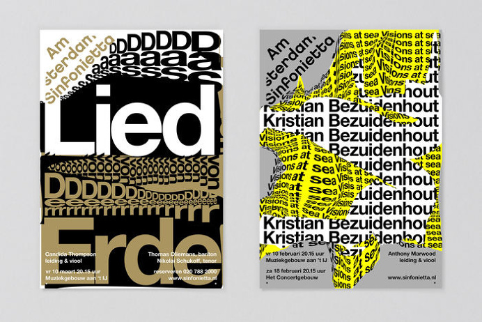 Studio Dumbar: Amsterdam Sinfonietta – An Inspiring and Continuously Evolving Encounter Between Music and Design for the World Class Strin