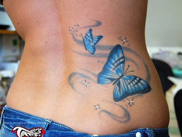 tattoo, butterfly, butterfly tattoos, tattoo ideas, and ideas image  inspiration on Designspiration