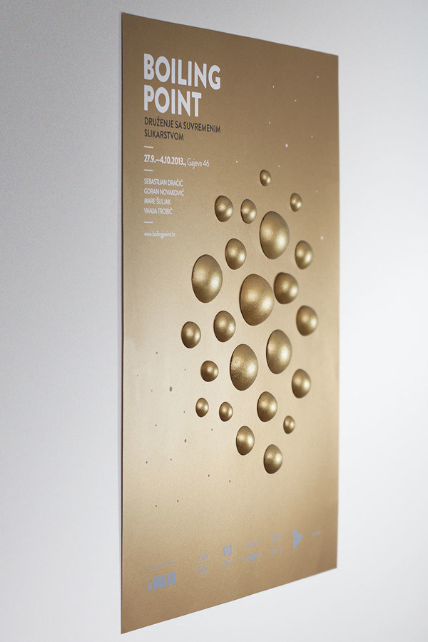 Boiling Point #craft #point #gold #poster #boiling #3d
