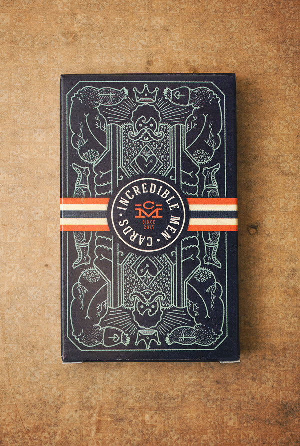 Incredible Men Cards – illustrated by Tomski&Polanski