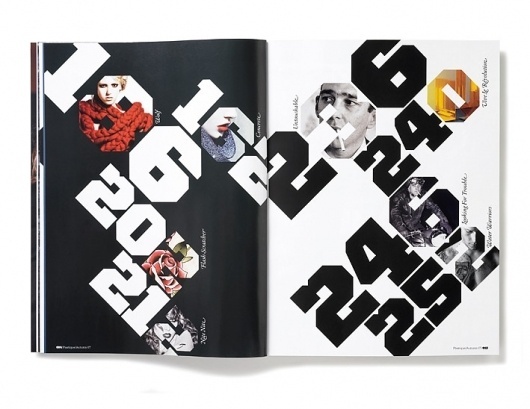 Plastique Magazine: Issue 2 « Studio8 Design #spread #studio8 #typography