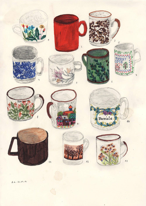 Drawings by illustrator Angela Dalinger #ilustration