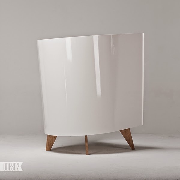V1 Lounge Chair by ODESD2 Design Bureau #design #interiors