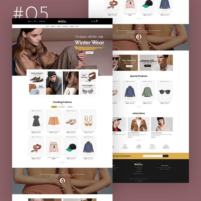 #Fabulus - #Prestashop #Responsive #Theme | #TemplateTrip #eCommerce #Website #Template