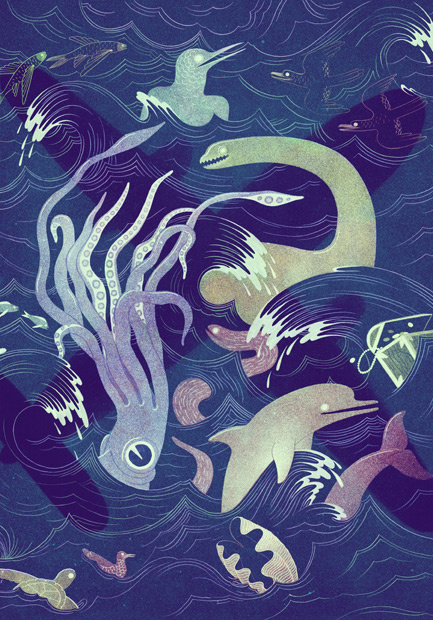 Hugo #illustration #squid