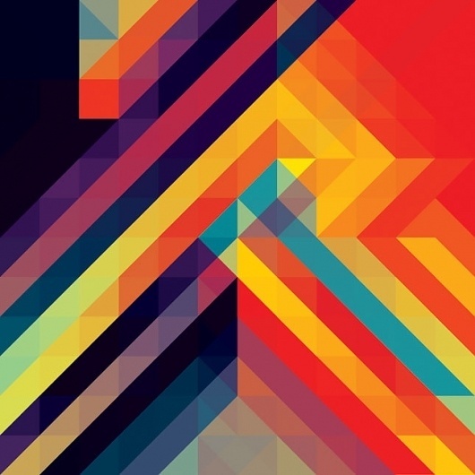 Andy Gilmore Bright Geometric Pattern #gilmore #andy #pattern #geometric