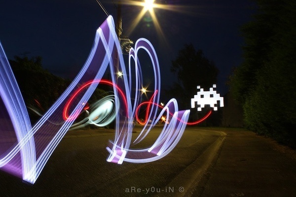Light Painting Photography by Alexandre Bordereau #inspiration #photography #lightpainting
