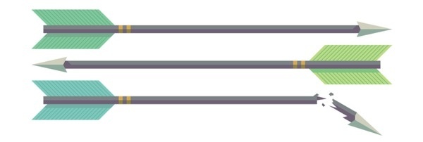 PrepareToBeWrong.png #vector #color #arrow