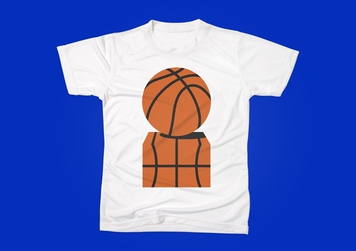 BBall T-shirt unused proposal, 2014 #illustration