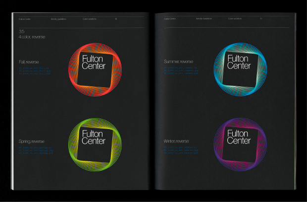 Fulton Center #brand #design #graphic #guidelines