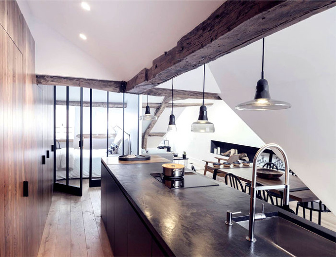 Loft in Paris by Margaux Beja - #decor, #interior, #home
