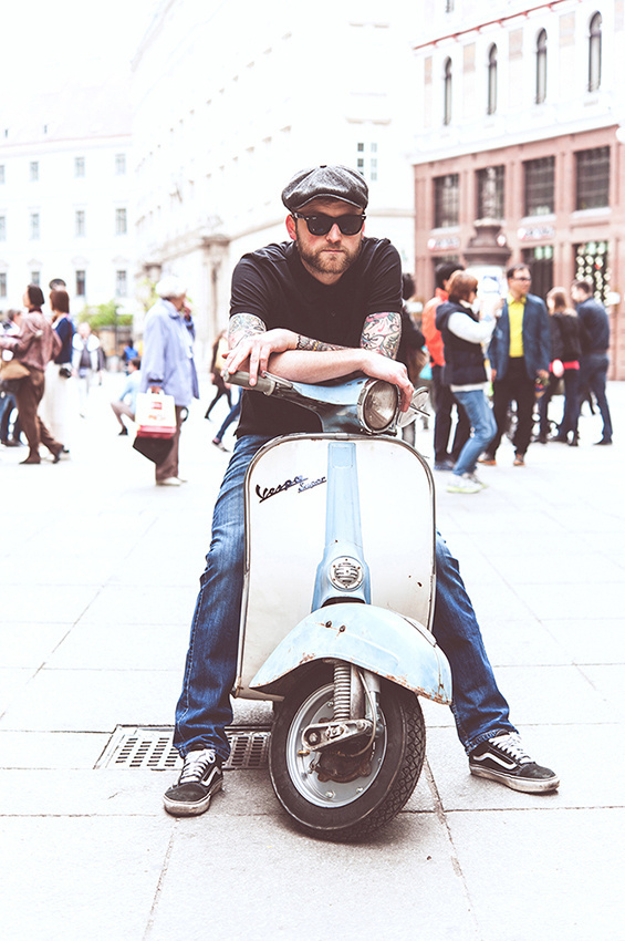 Nullkommasiebenprozent LOOKBOOK S/S 14 #vienna #polo #vespa #photography #nullkommasiebenprozent #fashion