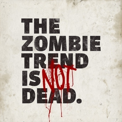 chris rushing #zombie #undead #type #zombies #typography