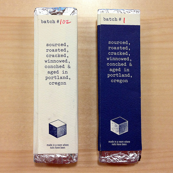 Woodblock Chocolate Handmade in Portland #packaging