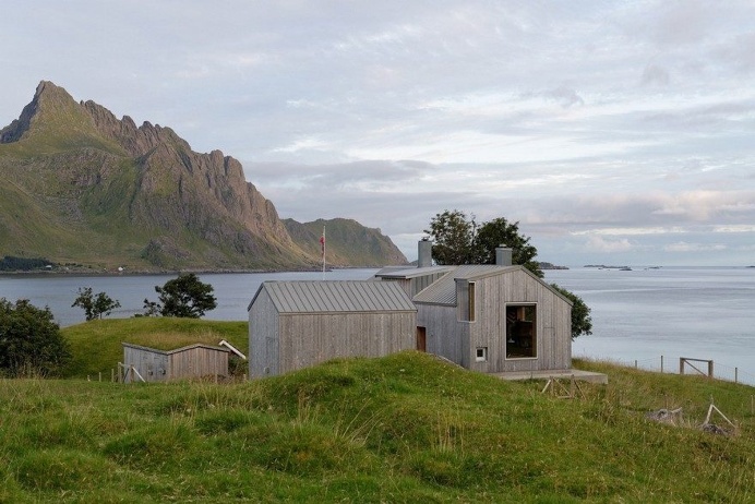 Traditional Northern Norwegian House