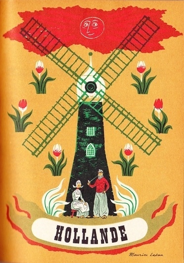 Vintage illustrations of European countries | Art and design inspiration from around the world - CreativeRoots #print #design #illustration #vintage #typography