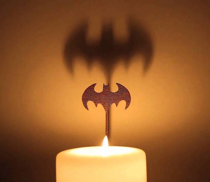 Batman Candle Attachment #tech #flow #gadget #gift #ideas #cool