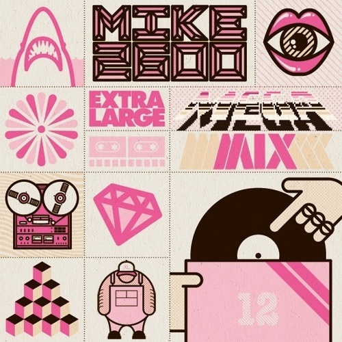 EXTRA LARGE Megamix | Turntable Lab ECE Blog #graphics #illustration