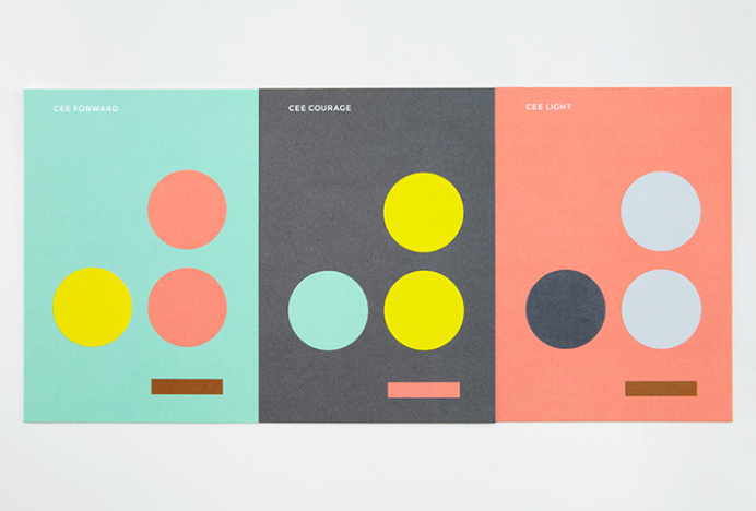 CEE by Blok #branding #print #colourful