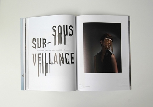 Magazine Rosebuzz : Julie Rousset #editorial #book #typography