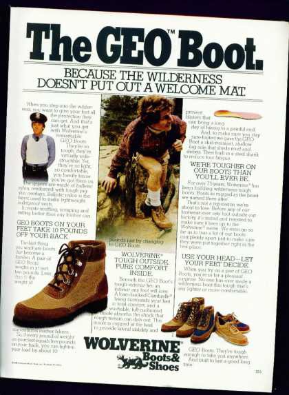 The Geo Boot From Wolverine Boots & Shoes (1982)