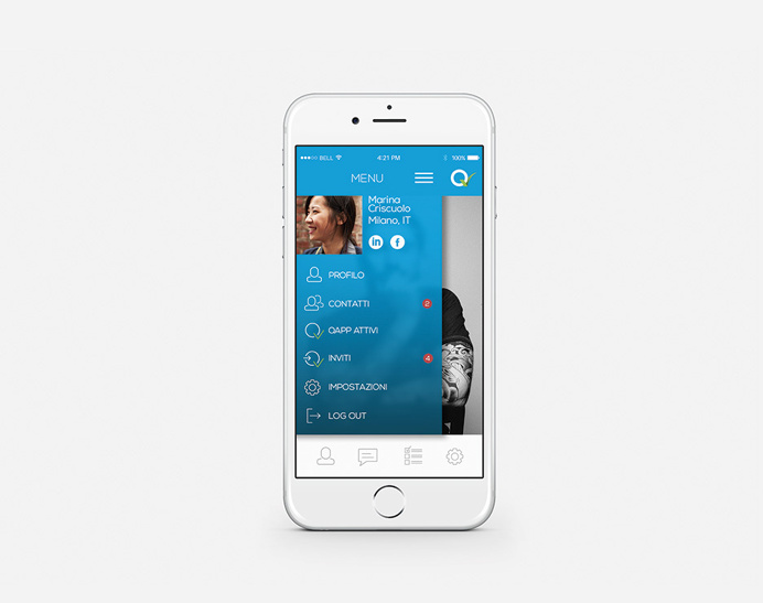 #logo #uxdesign #mockup #iphone #app #social #profile