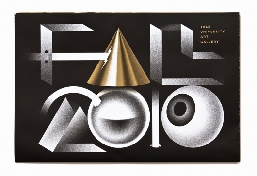 Yale University Art Gallery « Jonathan Zawada #illustration #poster #typography