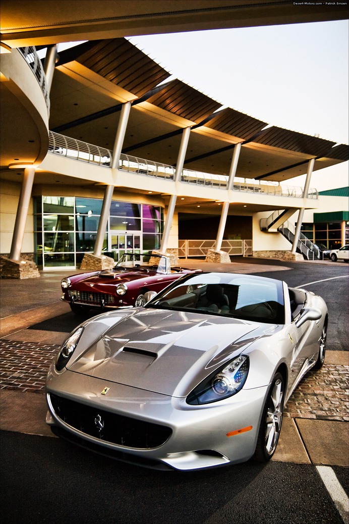 desertmotors: " 2010 Ferrari California and 250GT Pininfarina Series II Cabriolet "