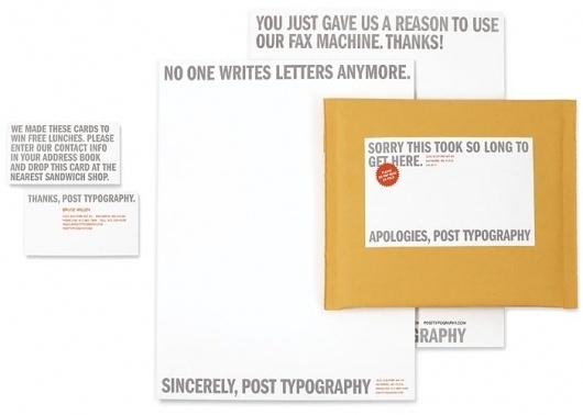 Post Typography : Portfolio #post #typography